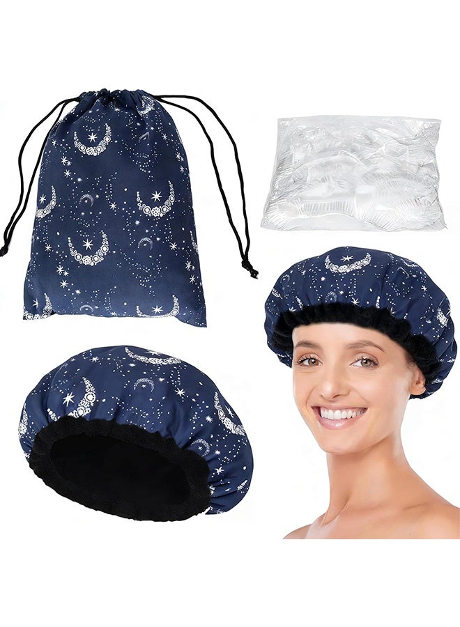 YIM-VIBEHAUS Flaxseed Deep Conditioning Heat Cap, Cordless Safe Microwave Hot Cap for Steaming Hair Styling and Treatment Steam Cap Steaming Haircare Therapy, Cordless Deep Conditioning Thermal Hair Cap - Image 1